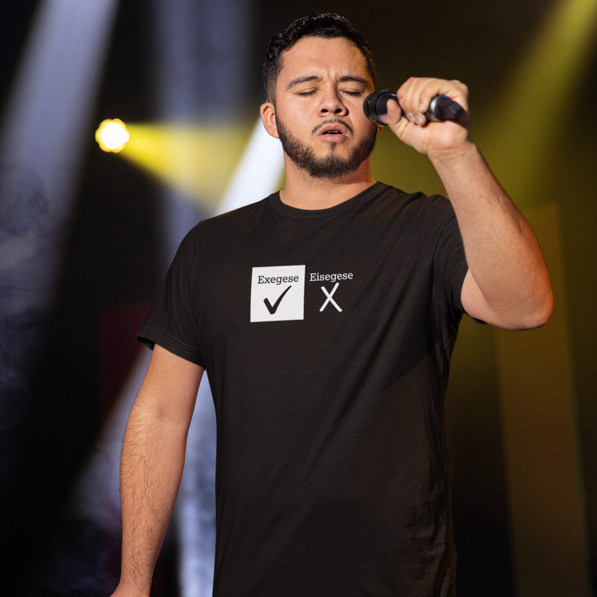Camiseta Exegese ✓ Eisegese ✗