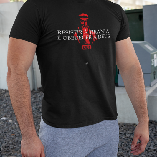 Camiseta Knox — Resistir à Tirania
