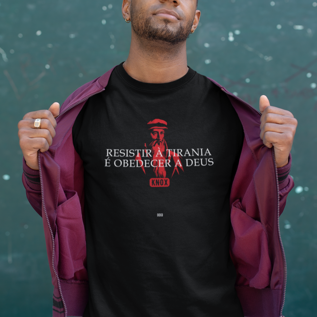 Camiseta Knox — Resistir à Tirania