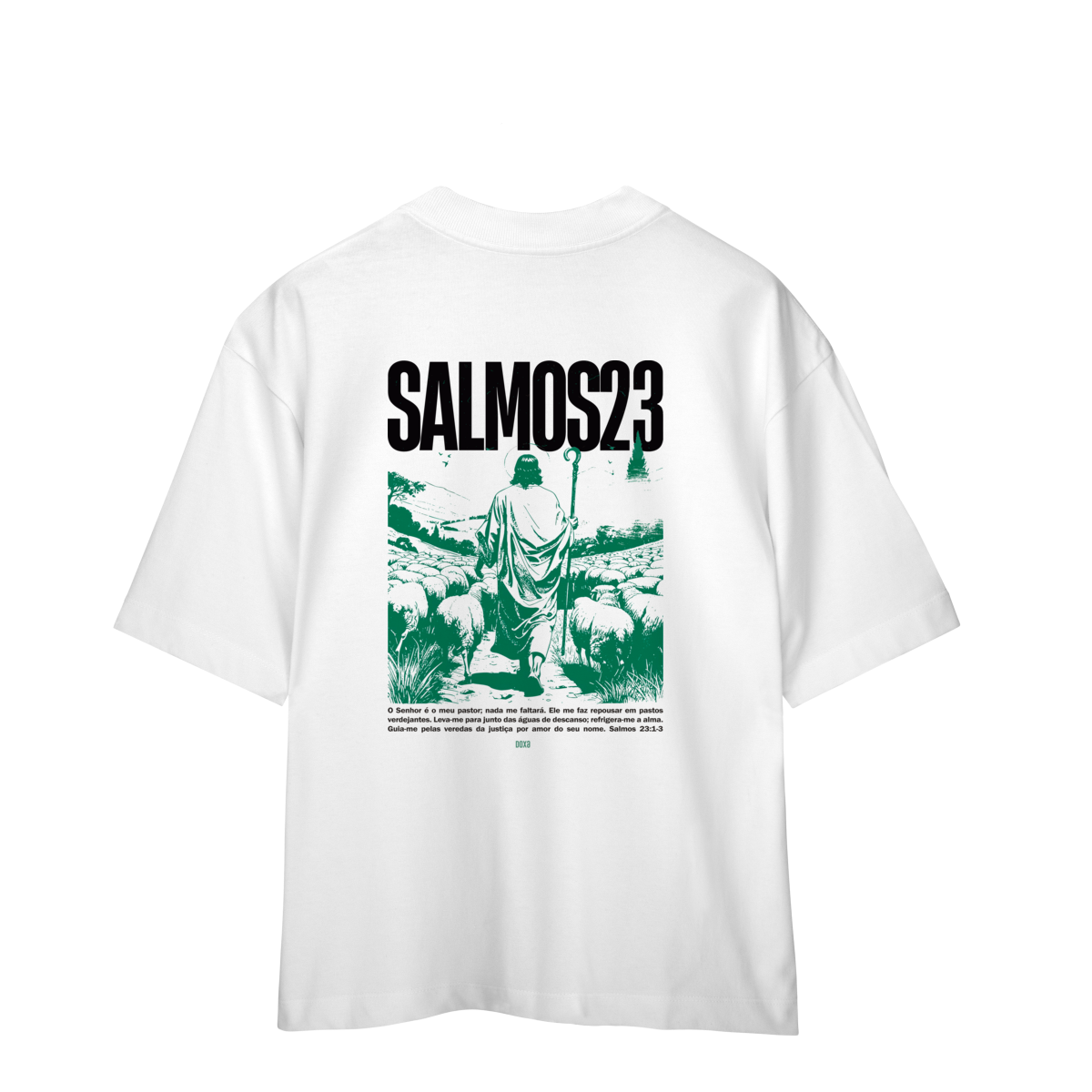 Camiseta Cristã Salmos 23 -  Jesus é meu Pastor