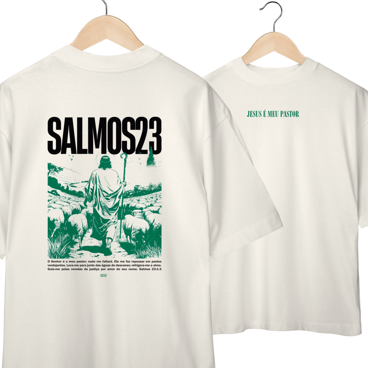 Camiseta Cristã Salmos 23 -  Jesus é meu Pastor