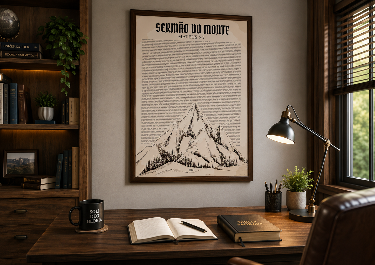 Poster sermão do monte