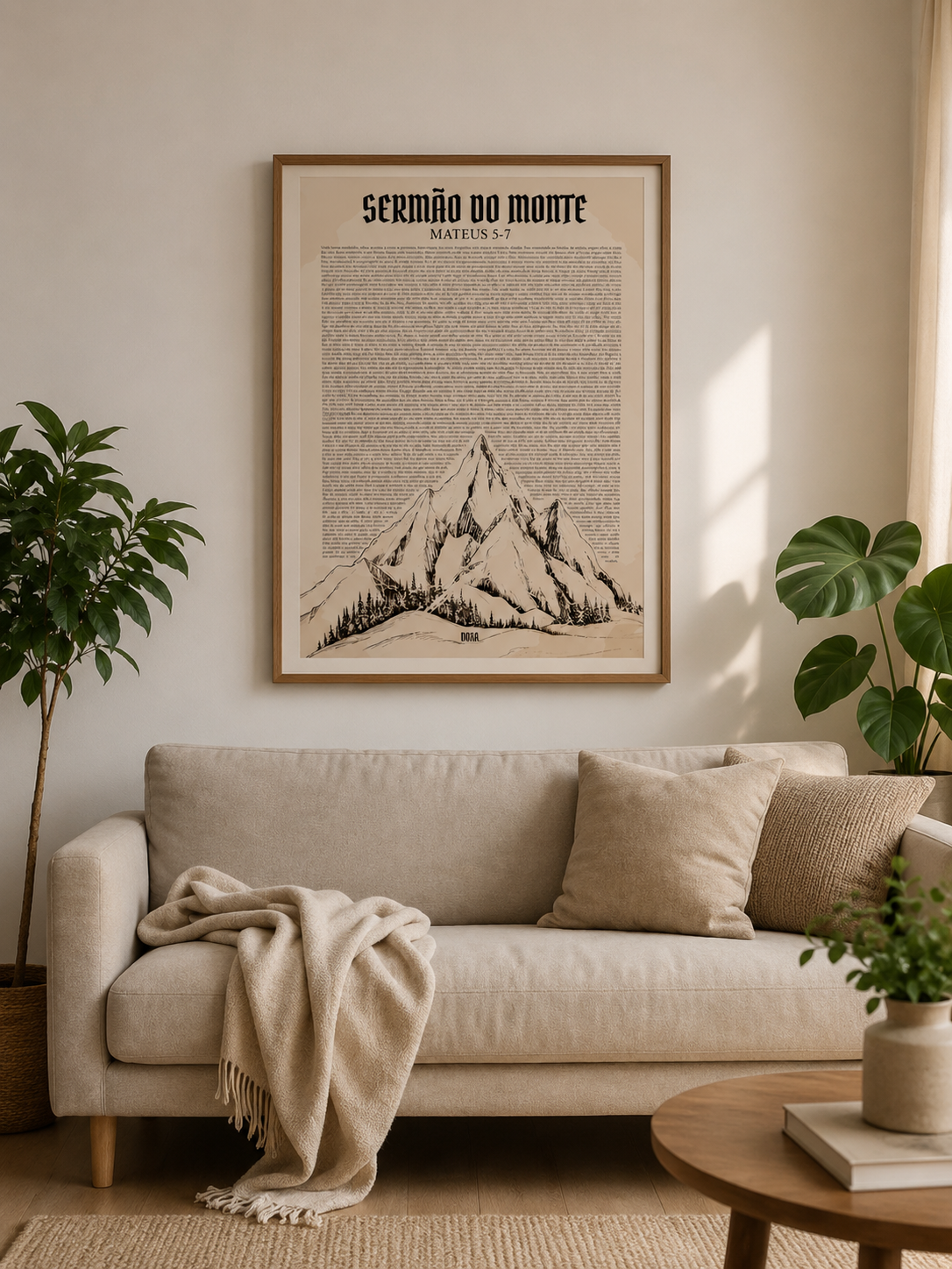 Poster sermão do monte